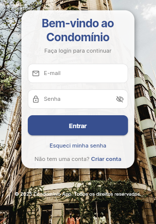 App para condomínio